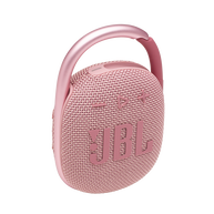 JBL Clip 4 - Pink - Ultra-portable Waterproof Speaker - Hero
