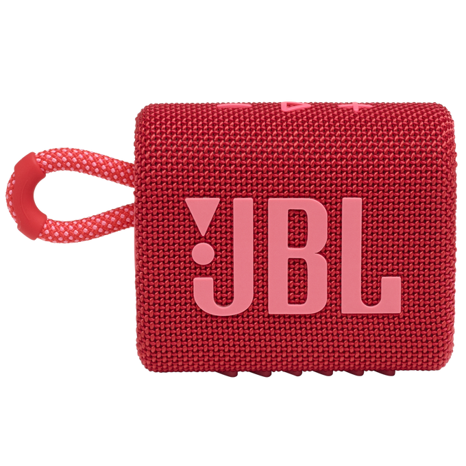 JBL Go 3 - Red - Portable Waterproof Speaker - Front image number null