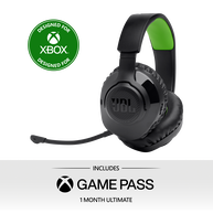 JBL Quantum 360X Wireless for XBOX - Black - Wireless over-ear console gaming headset with detachable boom mic - Hero