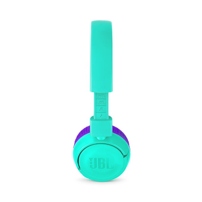 JBL JR300BT - Tropic Teal - Kids Wireless on-ear headphones - Detailshot 1 image number null