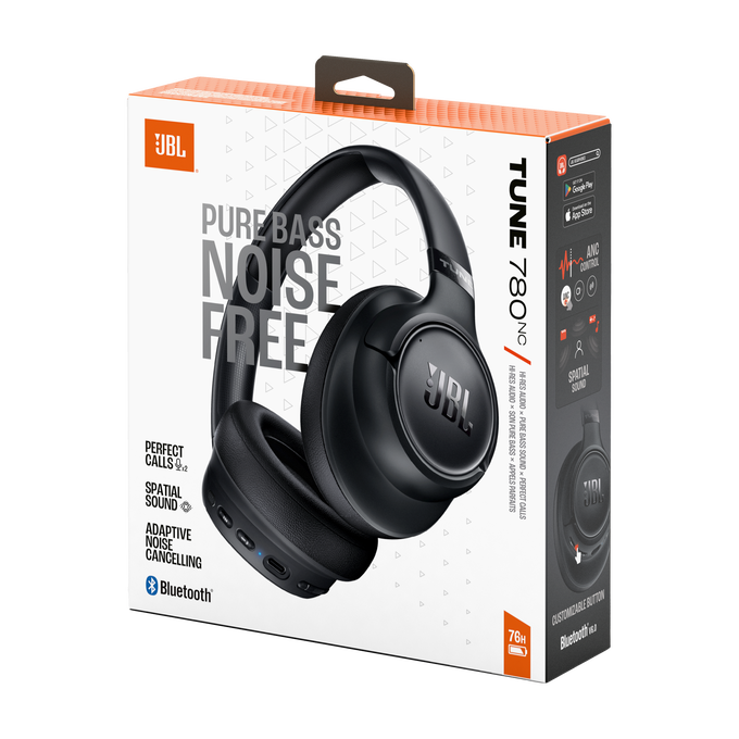 JBL Tune 780NC | Casque circum-auriculaire sans fil à Réduction de