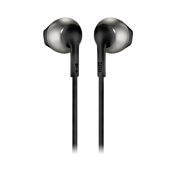 JBL Tune 205BT - Black - Wireless Earbud headphones - Back image number null