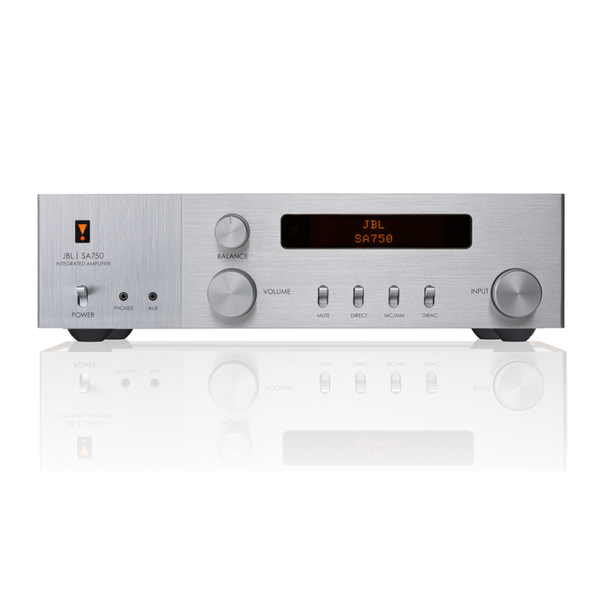 JBL SA750 - Walnut - Streaming Integrated Stereo Amplifier - Front image number null