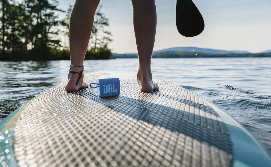 JBL Go 3 Eco Résiste à la poussière et à l’eau conformément à la norme IP67 - Image