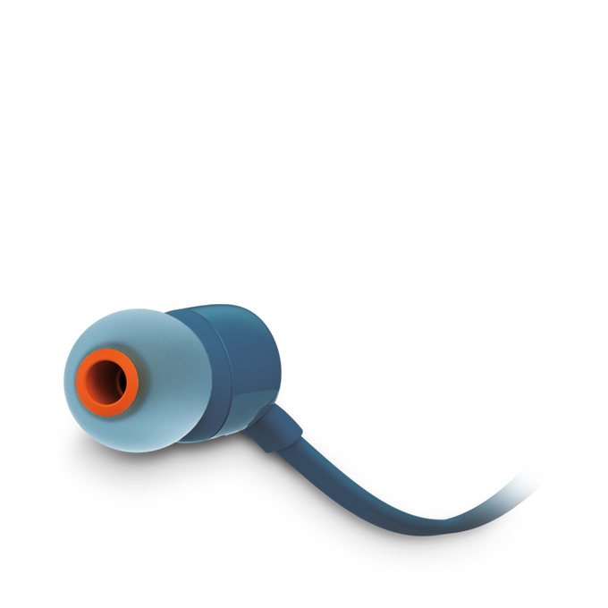 JBL Tune 160 - Blue - In-ear headphones - Detailshot 1 image number null