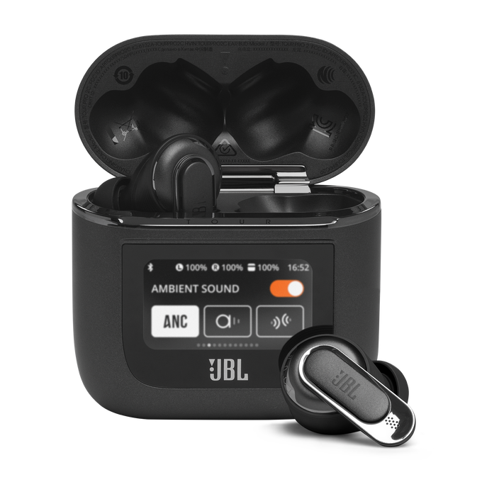 Étui de protection d'écouteur sans fil pour Jbl Tour Pro 2 Housse de boîte  de charge Coque antichoc Lavable Boîtier Antipoussière Manchon
