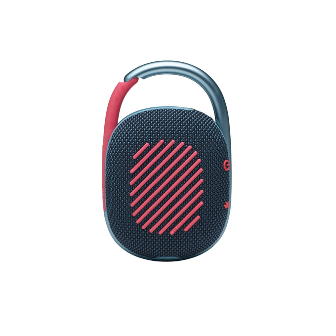 JBL Clip 4 - Blue / Pink - Ultra-portable Waterproof Speaker - Back image number null