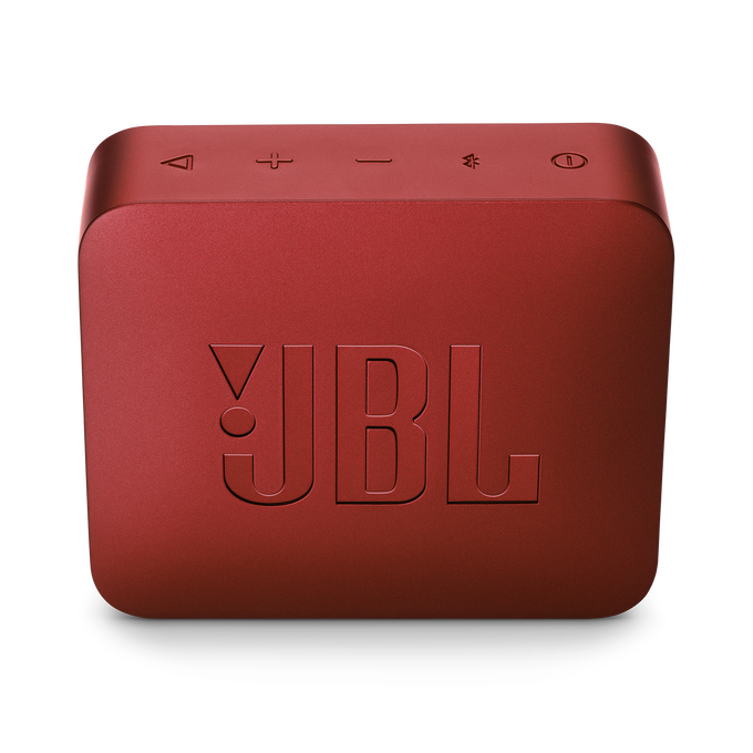 JBL Go 2 - Ruby Red - Portable Bluetooth speaker - Back image number null
