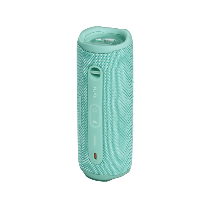 JBL Flip 6 - Teal - Portable Waterproof Speaker - Back image number null