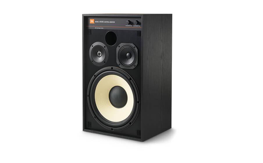 JBL 4312G Woofer avec cadre coulé de 300 mm, membrane en pulpe de cellulose pure blanche et évent à l’avant. - Image