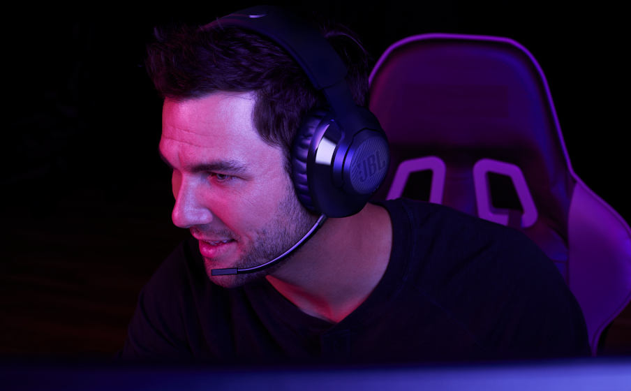 JBL Quantum 350 Wireless Faites-vous entendre, ou pas, avec un micro amovible avec fonction de coupure du son - Image