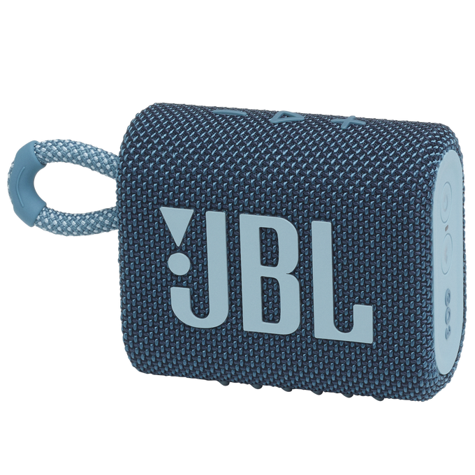 JBL Go 3 - Blue - Portable Waterproof Speaker - Hero image number null