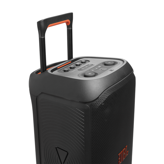 JBL PartyBox Stage 320 | Enceinte de soirée portable à roulettes