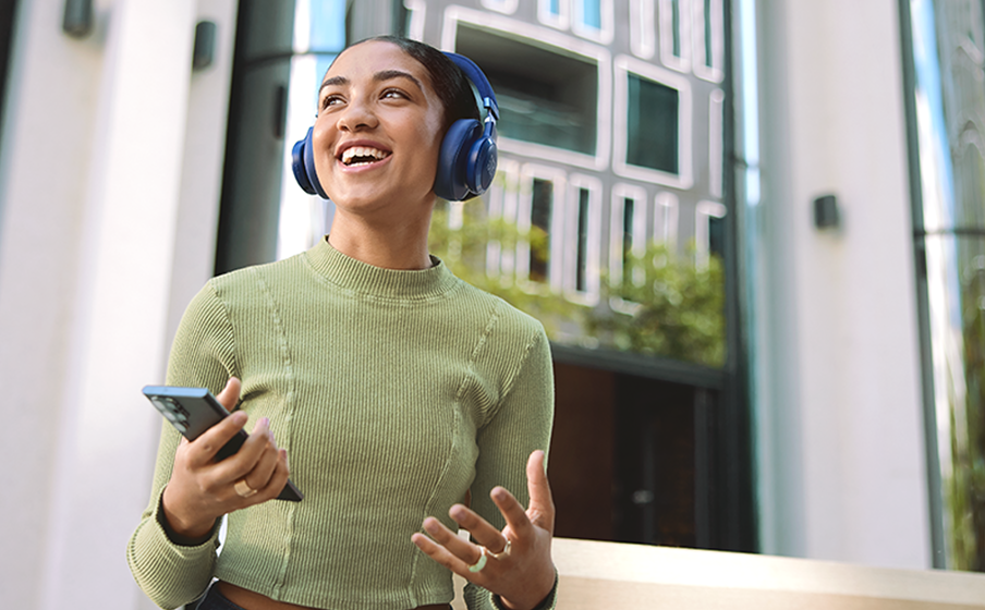 JBL Live 770NC Réelle Réduction de Bruit Adaptative et Smart Ambient - Image