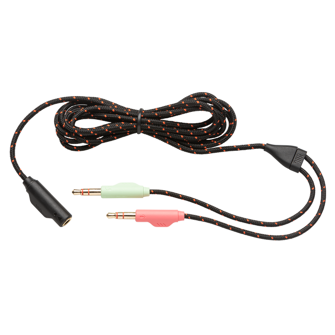 JBL Cable splitter for Quantum 200 - Black - Splitter adapter cable 3.5mm, 150cm - Hero image number null