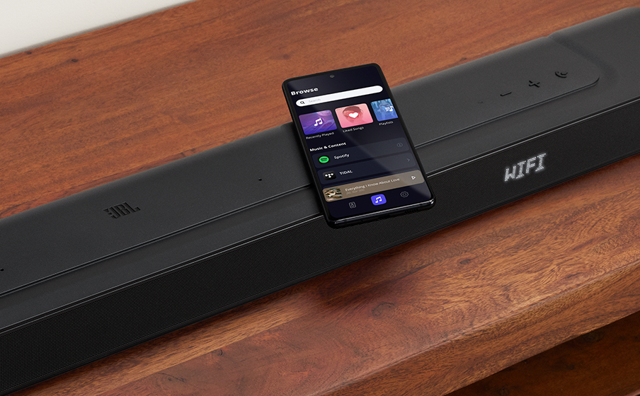 BAR 500 Connexion Wi-Fi intégrée avec AirPlay, Alexa Multi-Room Music et Chromecast built-in™ - Image