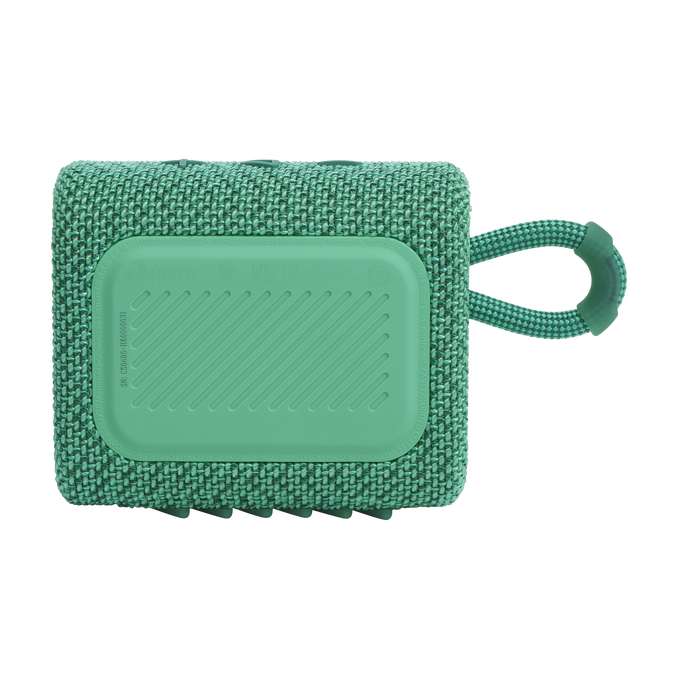 JBL Go 3 Eco - Green - Ultra-portable Waterproof Speaker - Back image number null