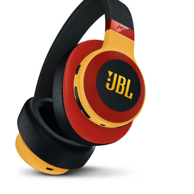 JBL E65BTNC - Black / Red - Wireless over-ear noise-cancelling headphones - Hero image number null