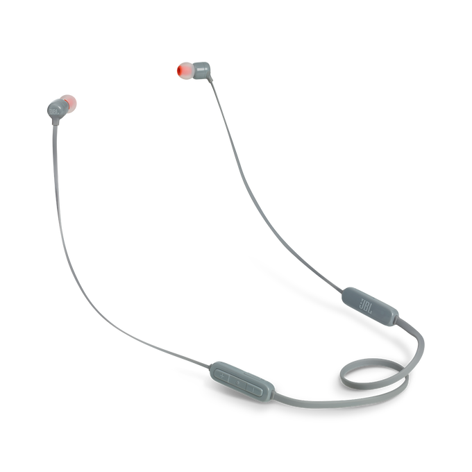 JBL Tune 110BT - Grey - Wireless in-ear headphones - Hero image number null