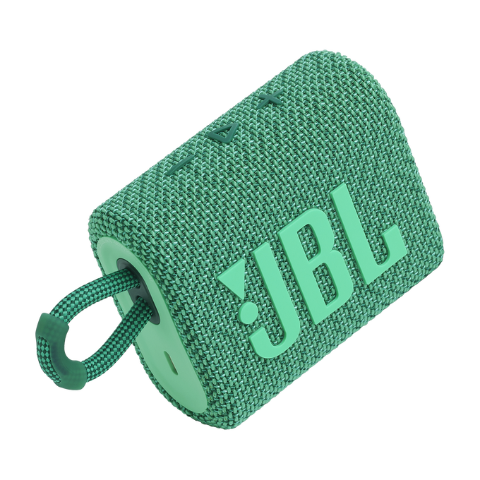 JBL Go 3 Eco - Green - Ultra-portable Waterproof Speaker - Detailshot 1 image number null