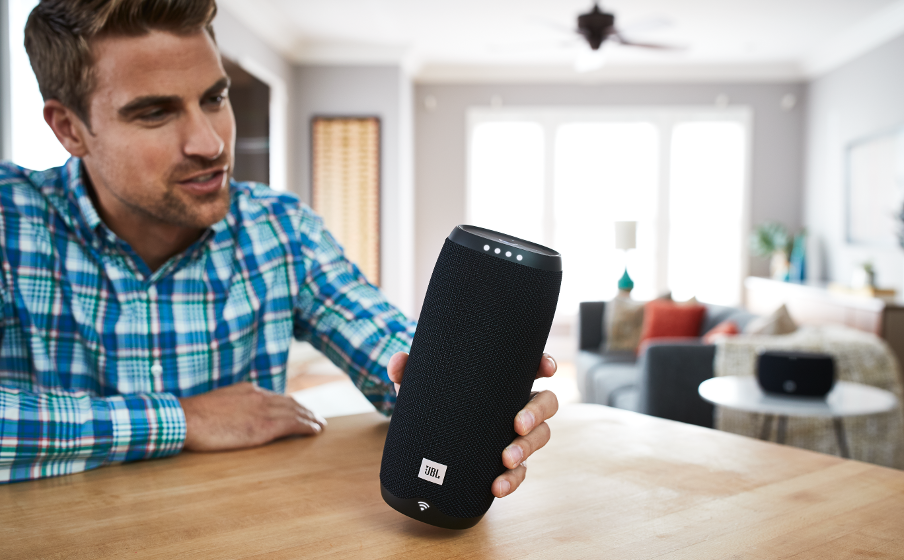 JBL Link 20 Facile à paramétrer avec l’application Google Home pour iOS et Android (configuration et utilisation faciles) - Image