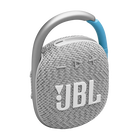 JBL Clip 4 Eco - White - Ultra-portable Waterproof Speaker - Hero