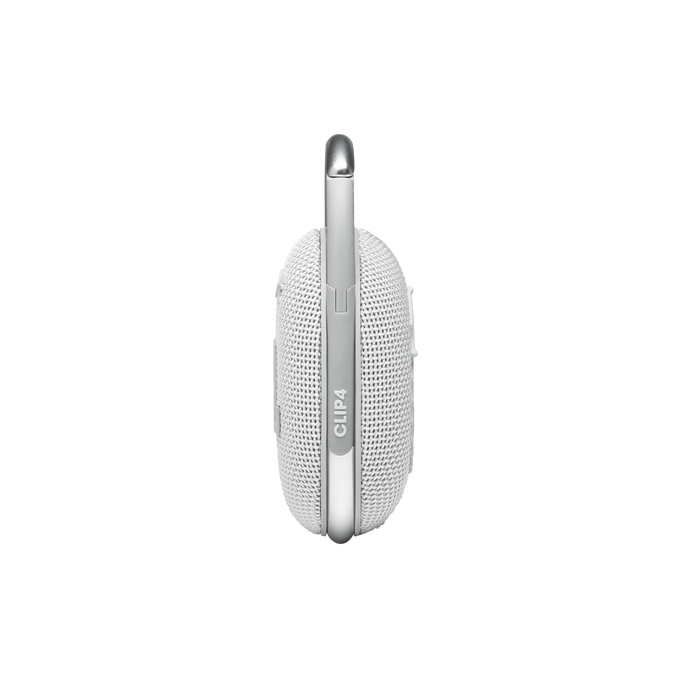 JBL Clip 4 - White - Ultra-portable Waterproof Speaker - Right image number null