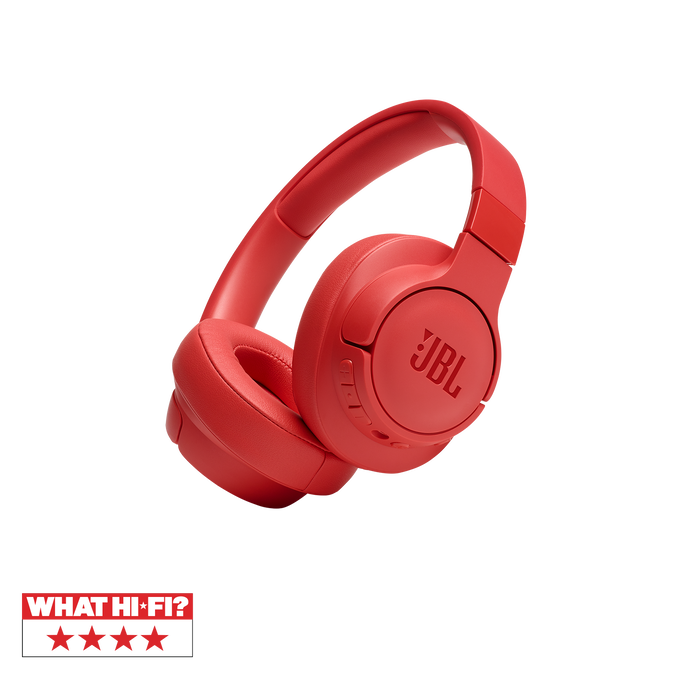 JBL Tune 750BTNC - Coral Orange - Wireless Over-Ear ANC Headphones - Hero image number null
