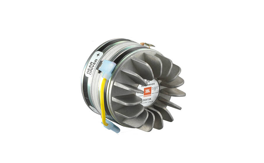 JBL 4349 Haut-parleur à compression avec double diaphragme breveté D2415K de 38 mm couplé à un pavillon de géométrie breveté High-Definition Imaging (HDI™). - Image