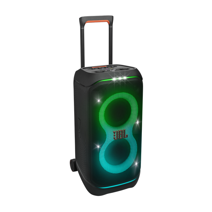 JBL PartyBox Stage 320 | Enceinte de soirée portable à roulettes