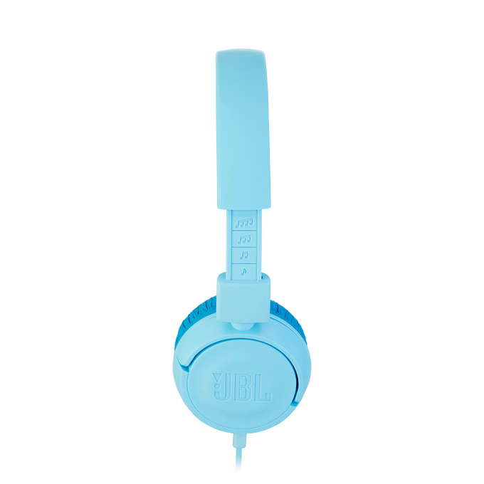 JBL JR300 - Ice Blue - Kids on-ear Headphones - Detailshot 2 image number null