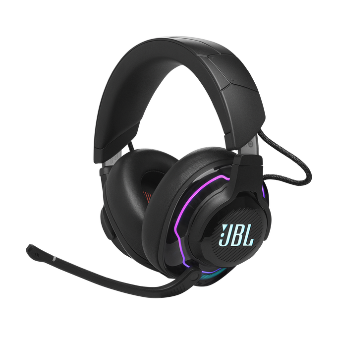JBL Quantum 910 Wireless  Casque de gaming haute performance  circum-auriculaire sans fil avec Réduction de bruit Active et Bluetooth