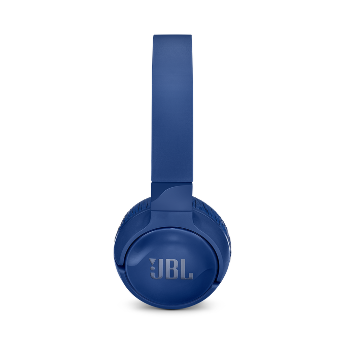JBL Tune 600BTNC - Blue - Wireless, on-ear, active noise-cancelling headphones. - Left image number null