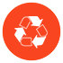 JBL Flip 7 Plastique et tissu recyclés, plus emballage en papier certifié FSC - Image