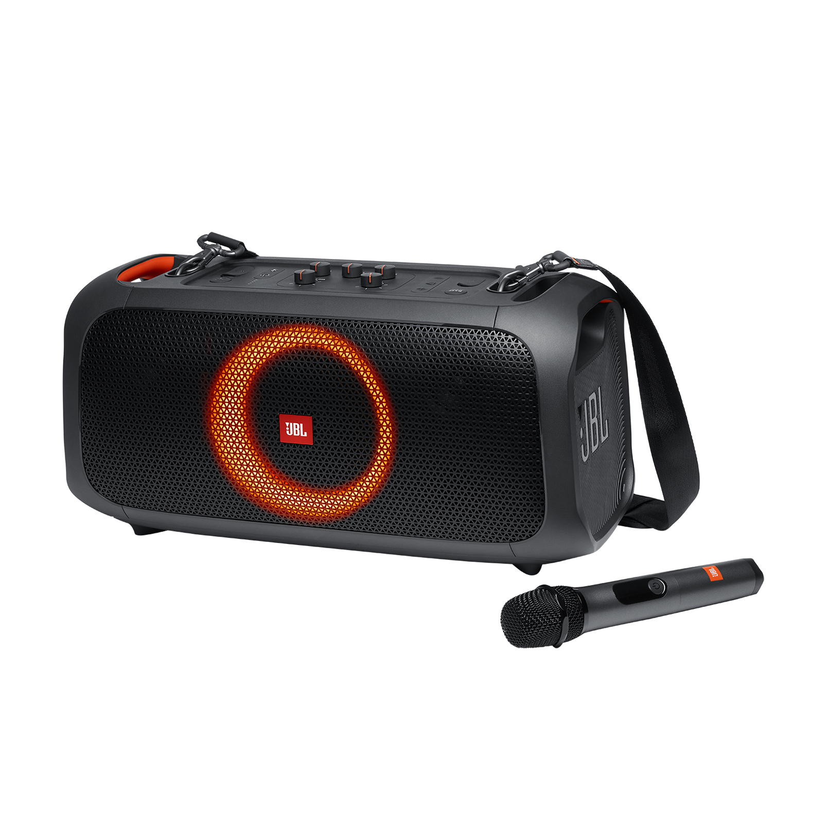 Jbl partybox on the go microphone Clearance