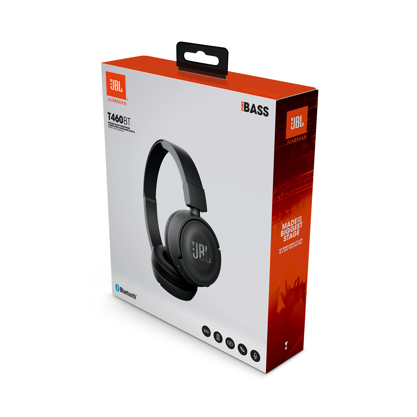 JBL T460BT | Casque supra-auriculaire sans fil