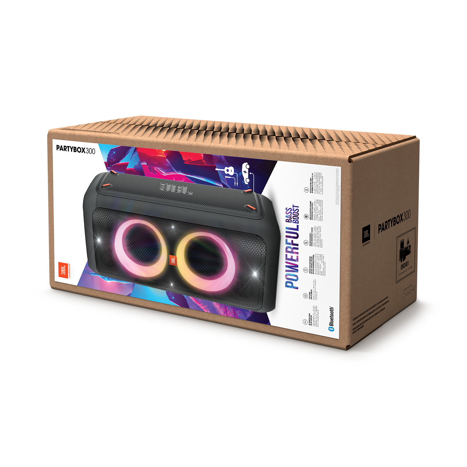 JBL PartyBox 300 | Enceinte portable Bluetooth de soirée avec effets ...