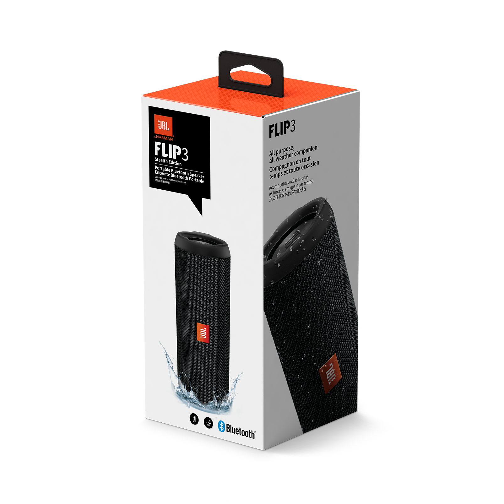JBL Flip 3 Stealth Edition | Enceinte Bluetooth® portable